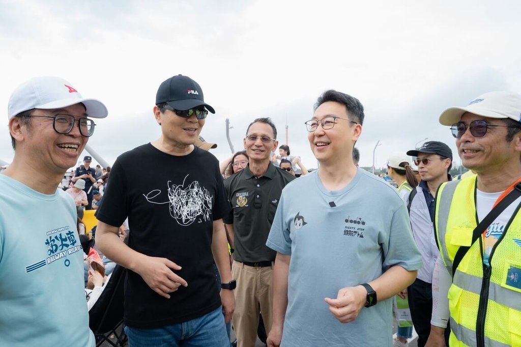 淡江大橋藝術季活動　陳世凱到場同樂