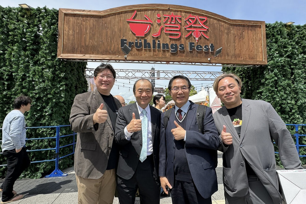 黃偉哲出席日本熊本台灣祭活動