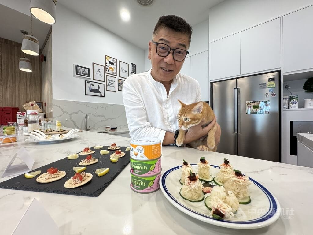 新加坡業者推健康寵物食品