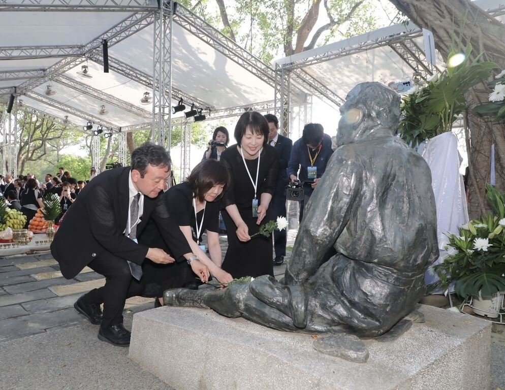 安倍昭惠追思八田與一