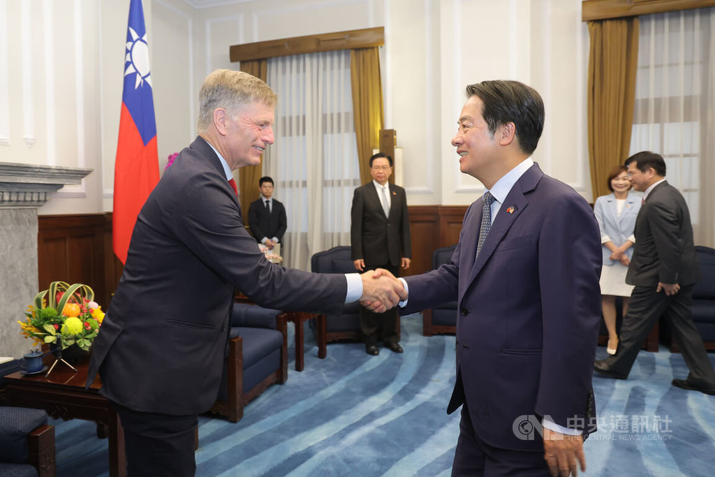 賴總統接見美國懷俄明州長訪團（1）