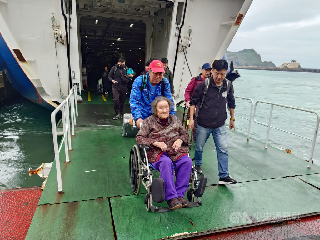 93歲李要金圓夢首訪東引
