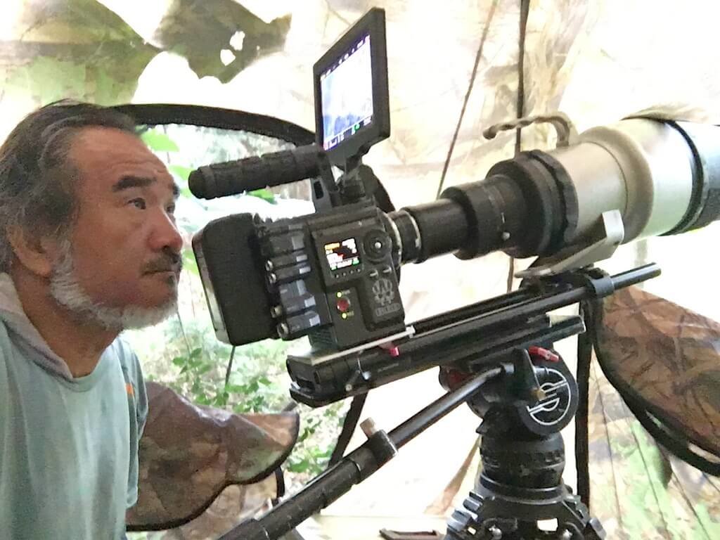 梁皆得拍攝熊鷹紀錄片（2）