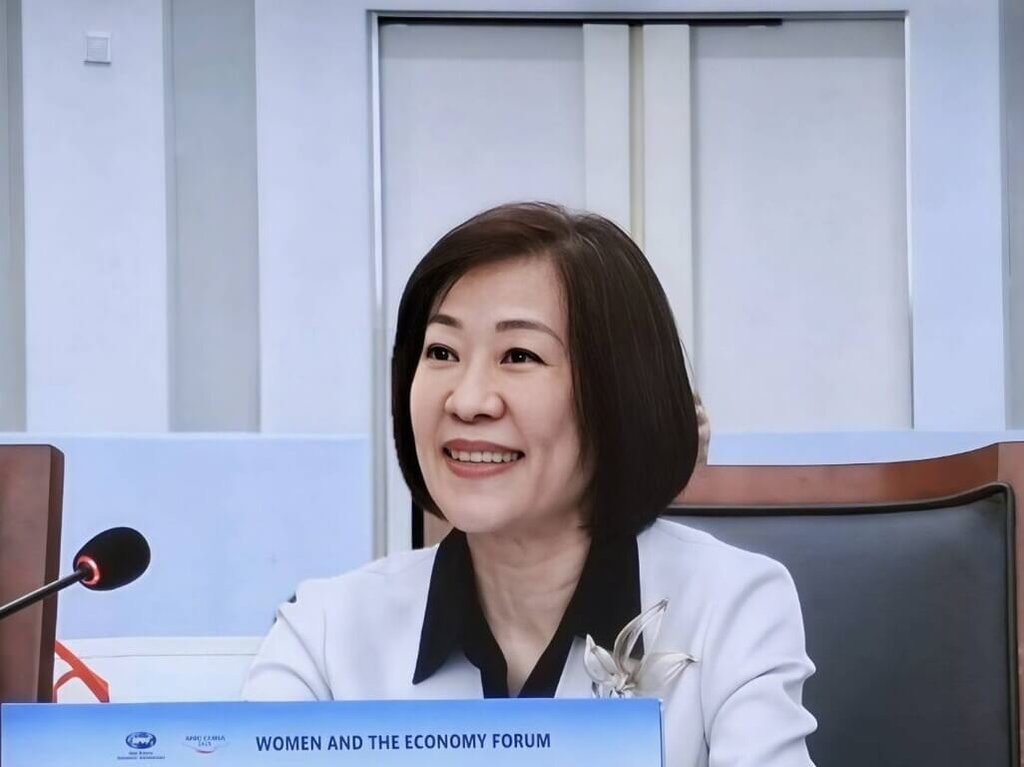 APEC婦女經濟論壇 江文若分享育嬰留停彈性化