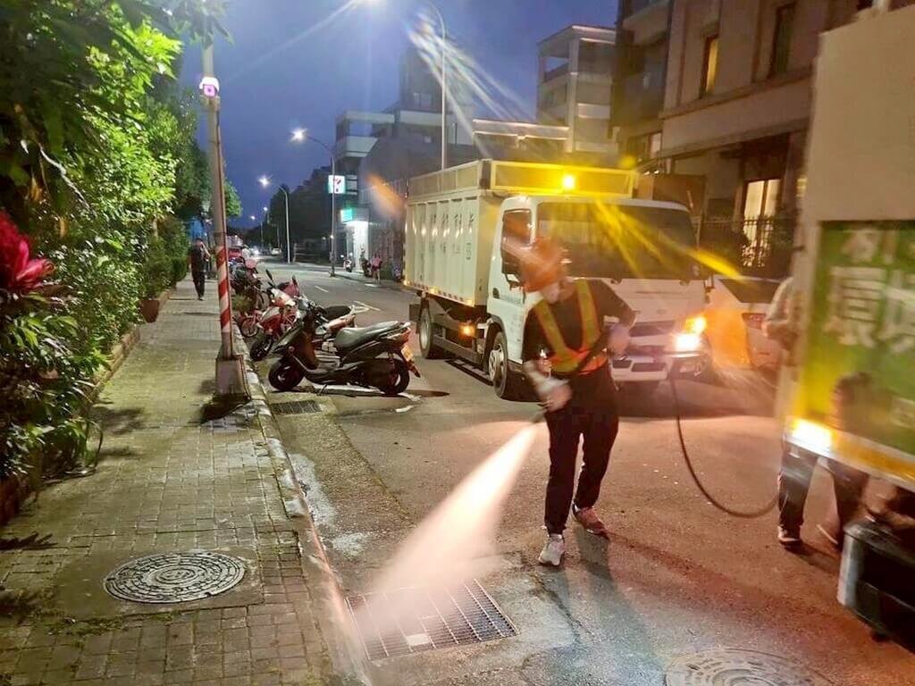 林口男子基隆染漢他　住家周邊加強清消（1）