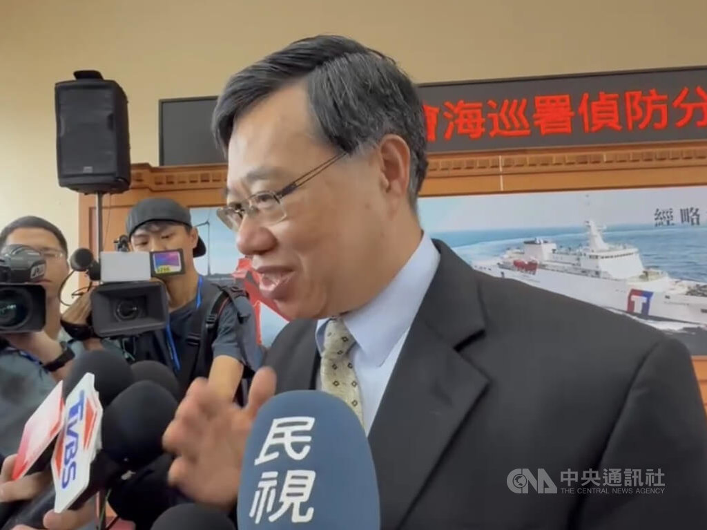 徐錫祥接受媒體聯訪