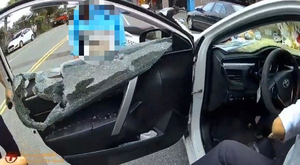 花蓮國中生與母口角竟奪車開走　警破窗攔阻