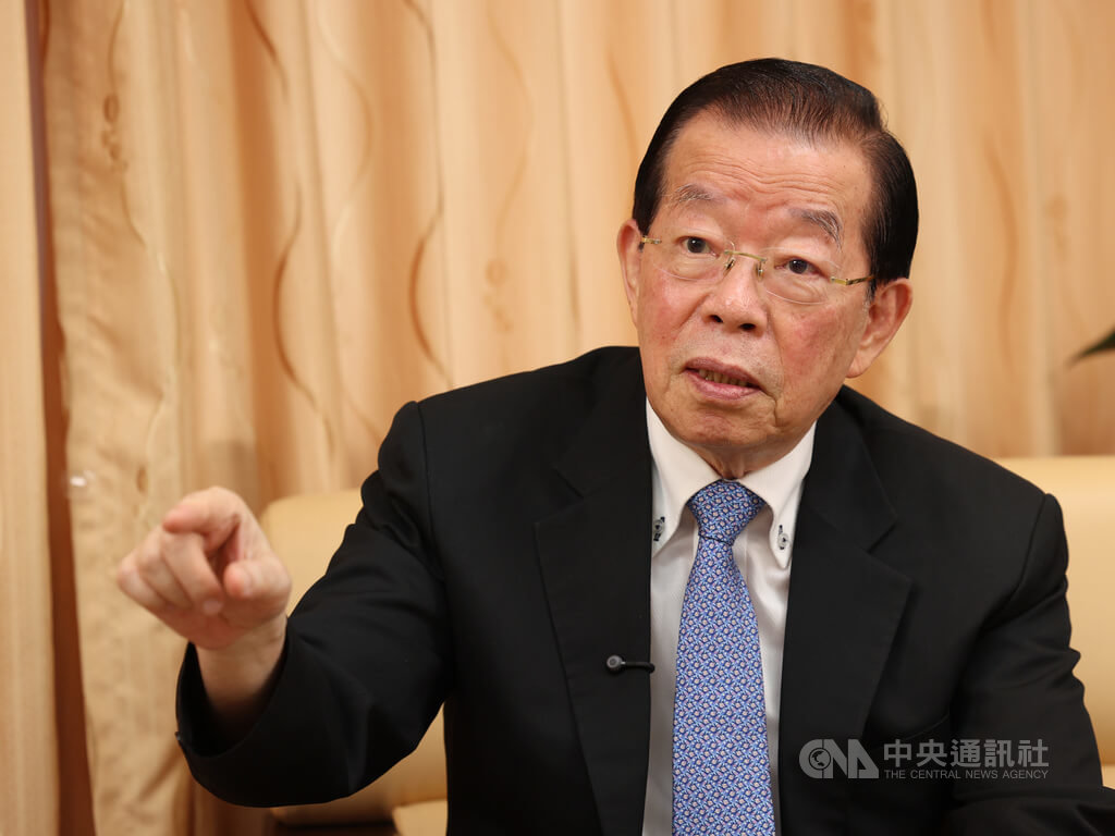 謝長廷回顧1996年參與總統大選經歷