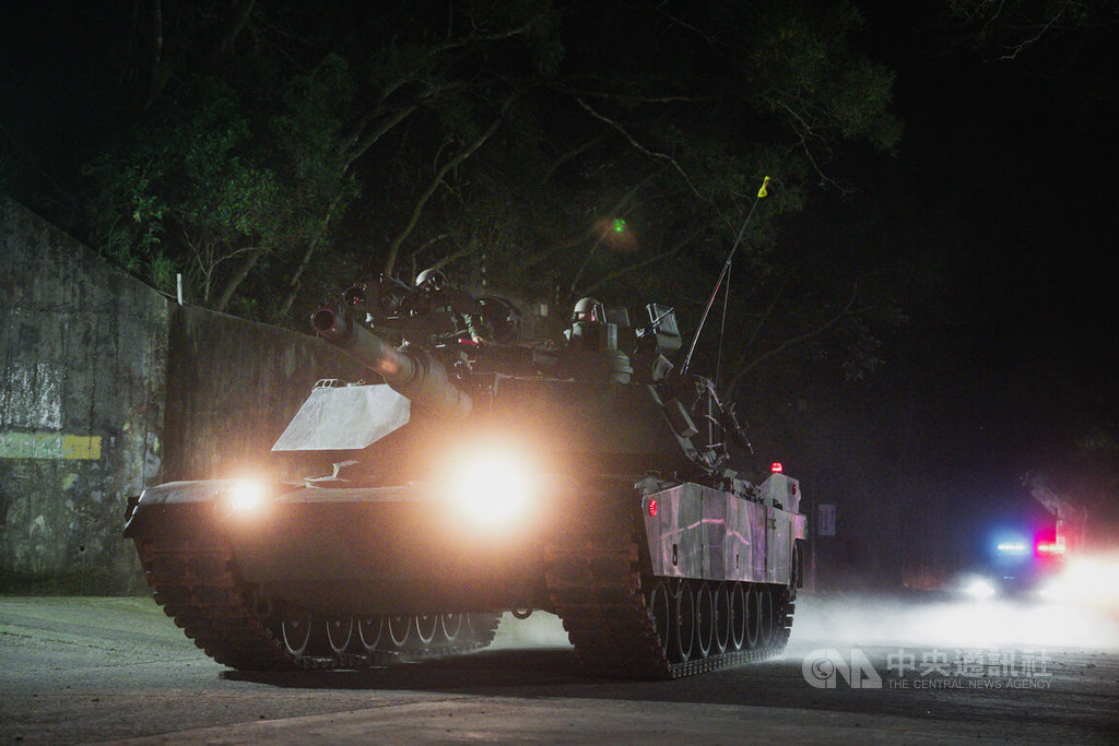 M1A2T戰備偵巡 陸軍:戰車維持96%高戰備妥善率