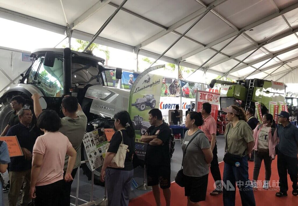 台灣國際農業機械暨資材展　吸引參觀人潮