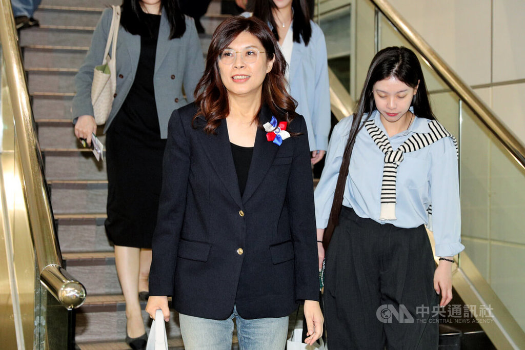 鄭麗文率團赴美訪問　將在華府與聯邦政府官員會面