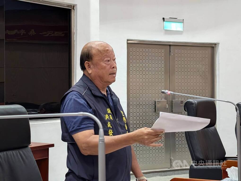 金門藍營議員洪成發涉貪遭羈押