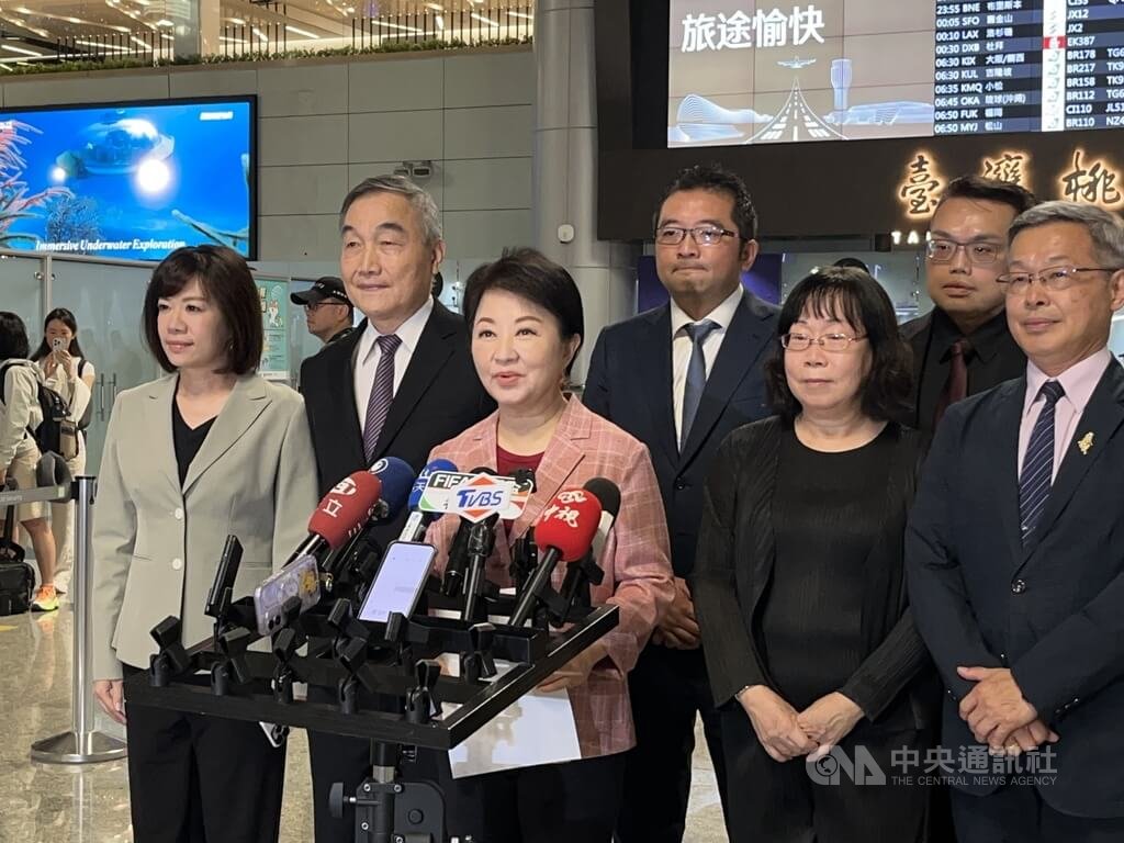 盧秀燕啟程出訪歐洲3國（1）