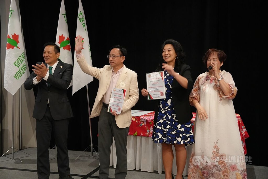 「加拿大台灣社區貢獻獎」  首度出現非台灣人