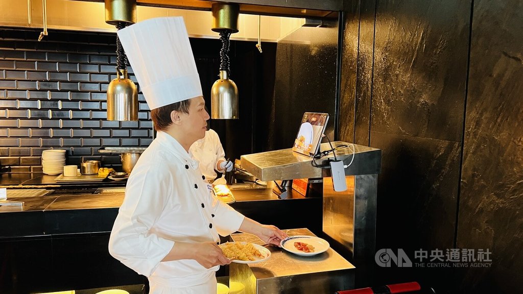 高雄海港餐廳　導入AI廚餘辨識機台