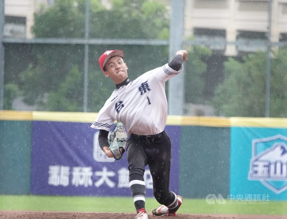 玉山盃青棒曾睿豪6局無失分壓制花蓮　助台東搶勝