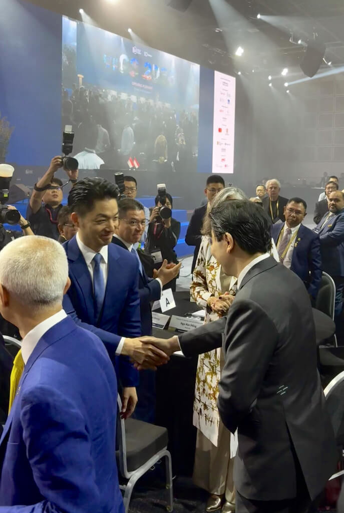 新加坡世界城市峰會　黃循財出席