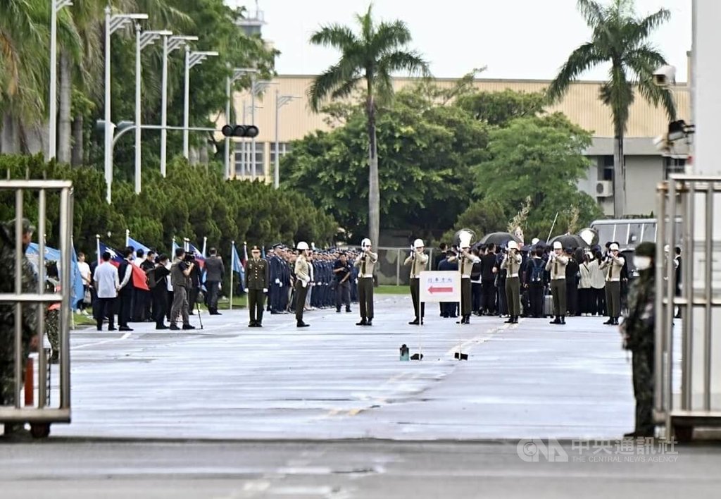 空軍T-34C殉職飛官告別式（1）