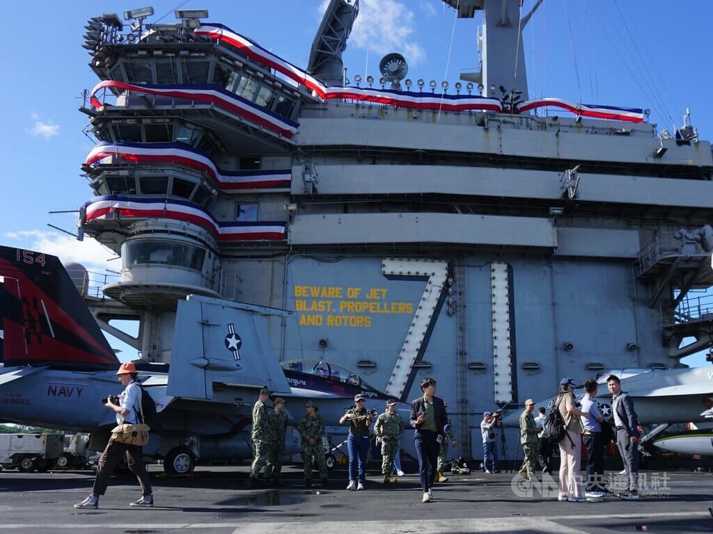羅斯福號領軍環太軍演　扮演指揮中樞