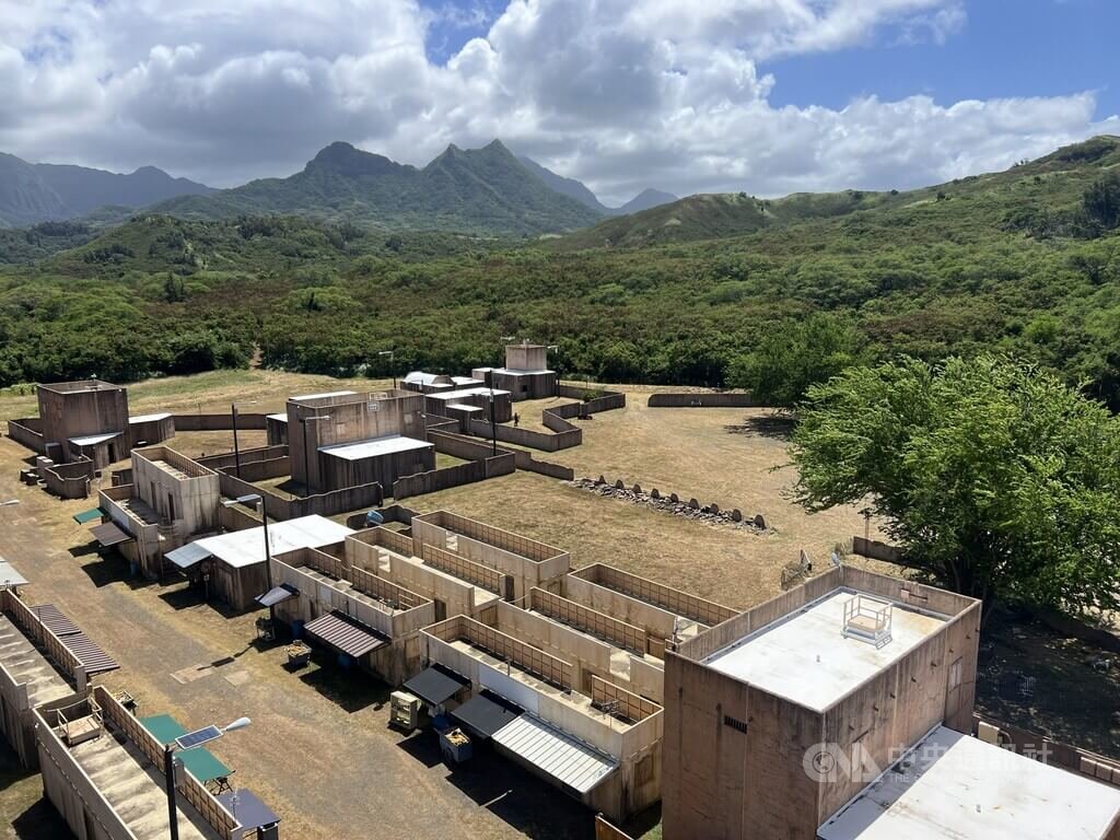 環太軍演美軍模擬戰場亮相