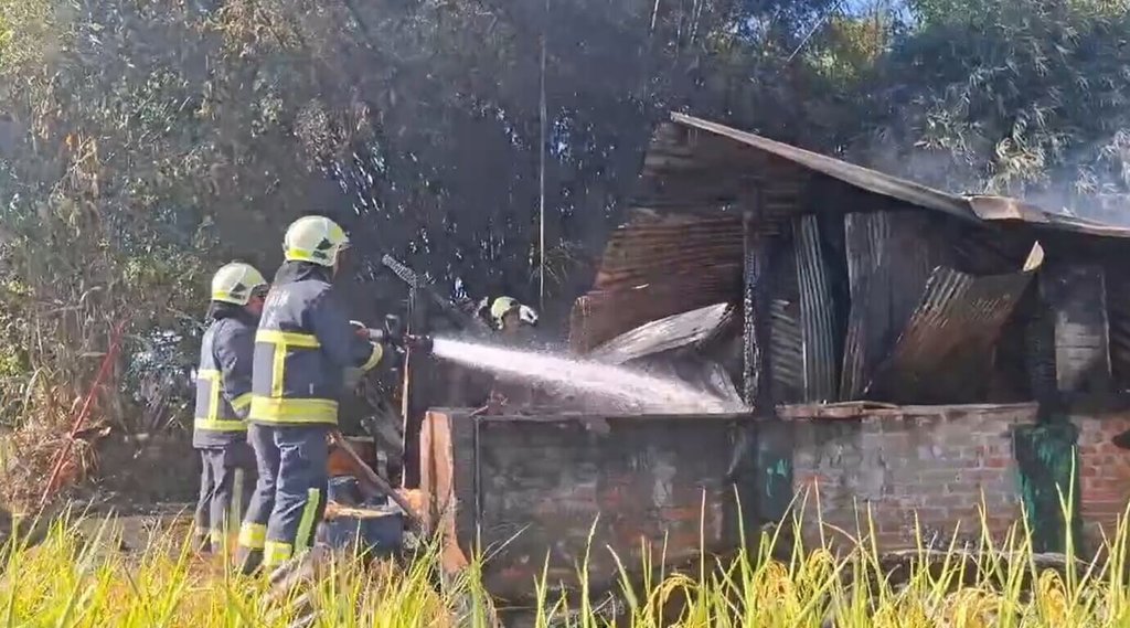 宜蘭冬山工寮火警 現場發現8旬翁遺體