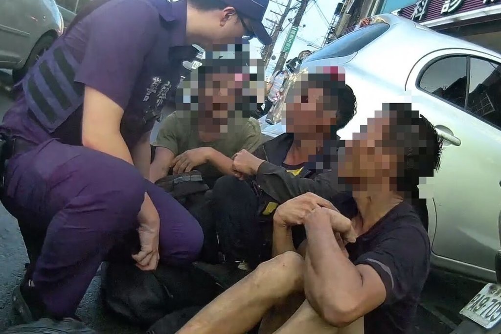 桃園警盤查違停 一舉逮6失聯移工其中4人涉毒