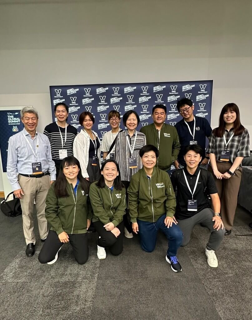 台灣率團出席國際女性與運動工作小組伯明罕峰會
