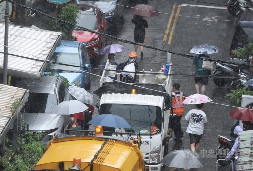 新北豪雨特報 雲林以北、南投等地防大雨