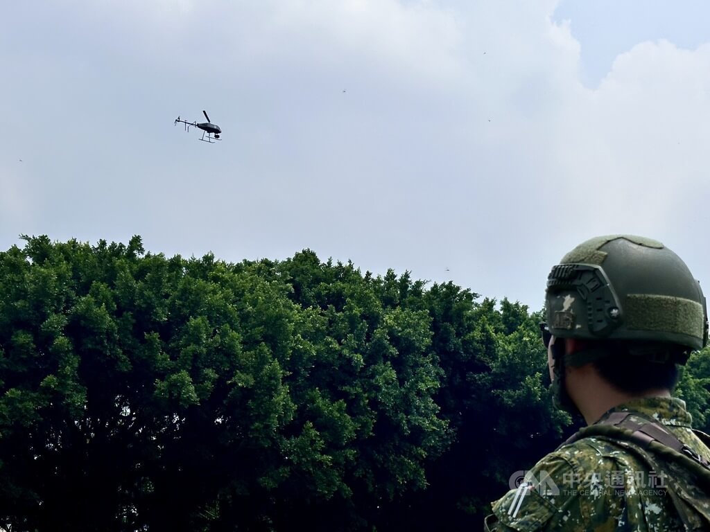 漢光42號實兵演習　彰化無人機偵蒐臨戰訓練