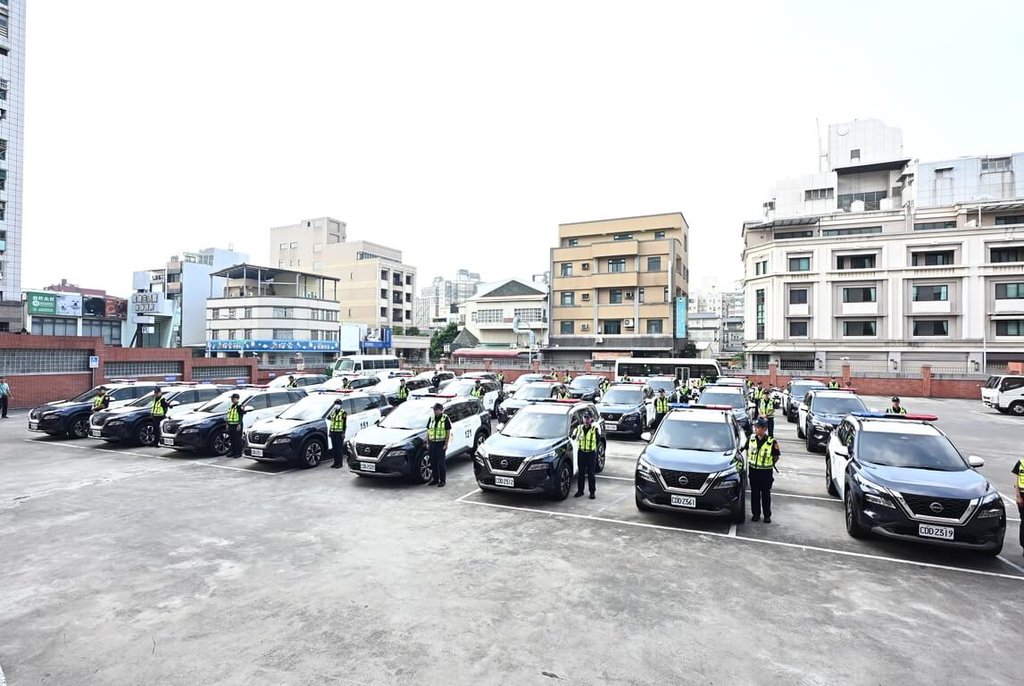 彰化警用裝備大升級 採購82輛警車提升巡邏機動性