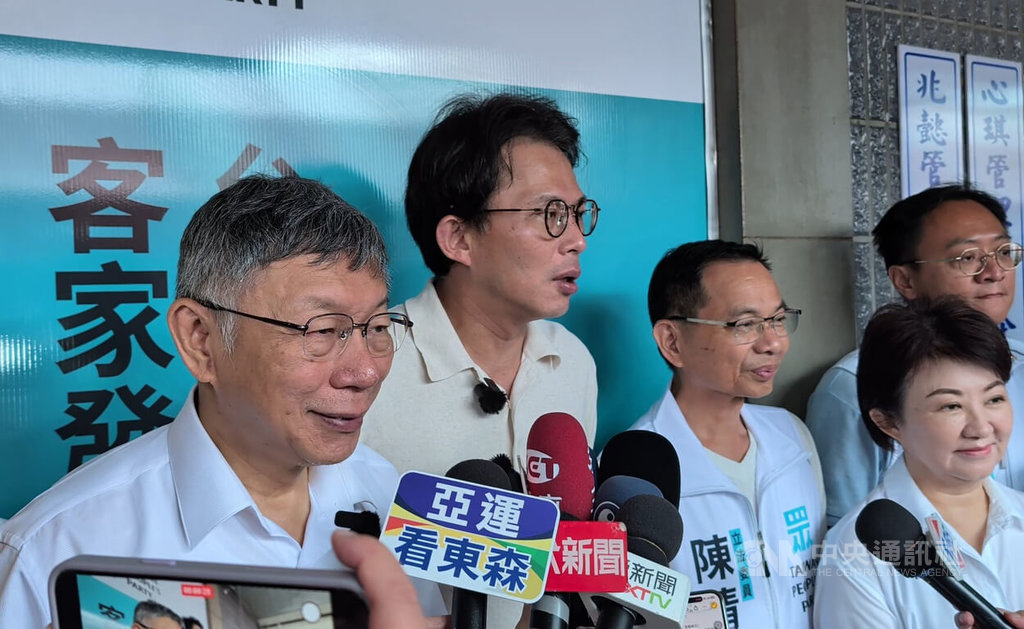 藍白合挺江啟臣角逐台中市長　黃國昌回應