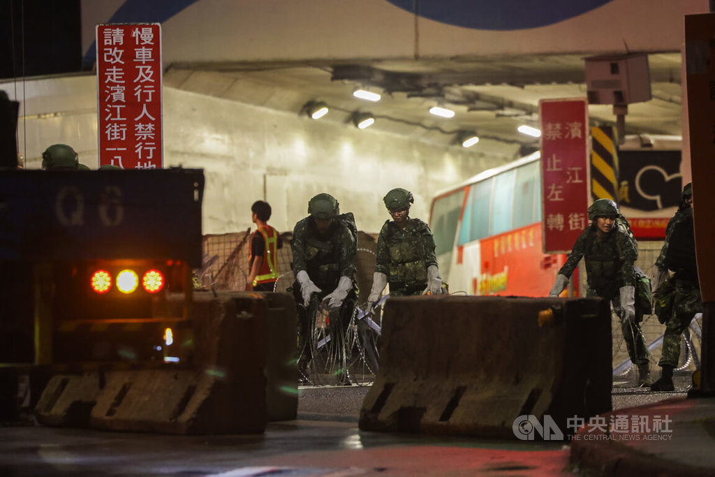 漢光演習  復北地下道設阻絕（2）