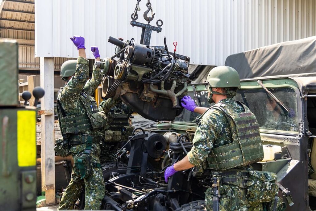 漢光42號 第一作戰區野戰搶修與傷患急救操演