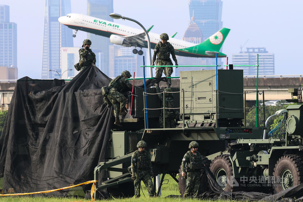 漢光演習防空任務　愛國者部署台北河濱（1）
