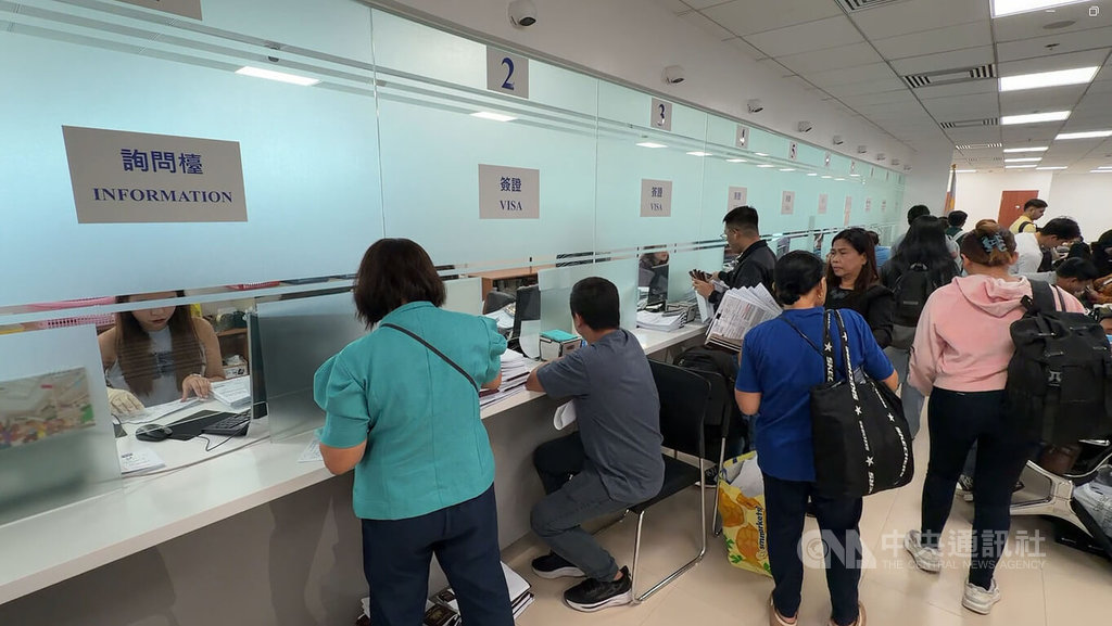 駐菲處新領務大廳啟用