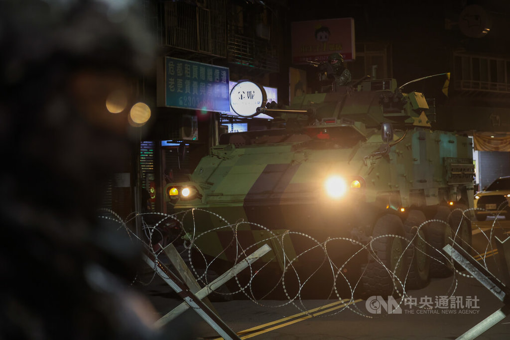 光復橋樑守備作戰 裝甲車火力壓制敵軍