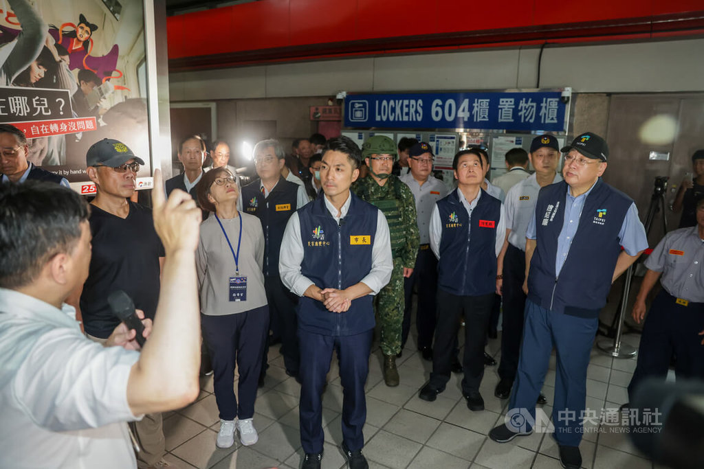 城鎮韌性演習北市登場 商圈民眾配合進地下室避難