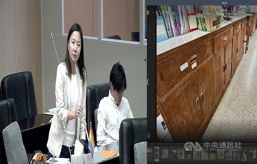 陳品安心疼通霄國中教師櫥櫃老舊古蹟等級 鍾東錦:馬上換