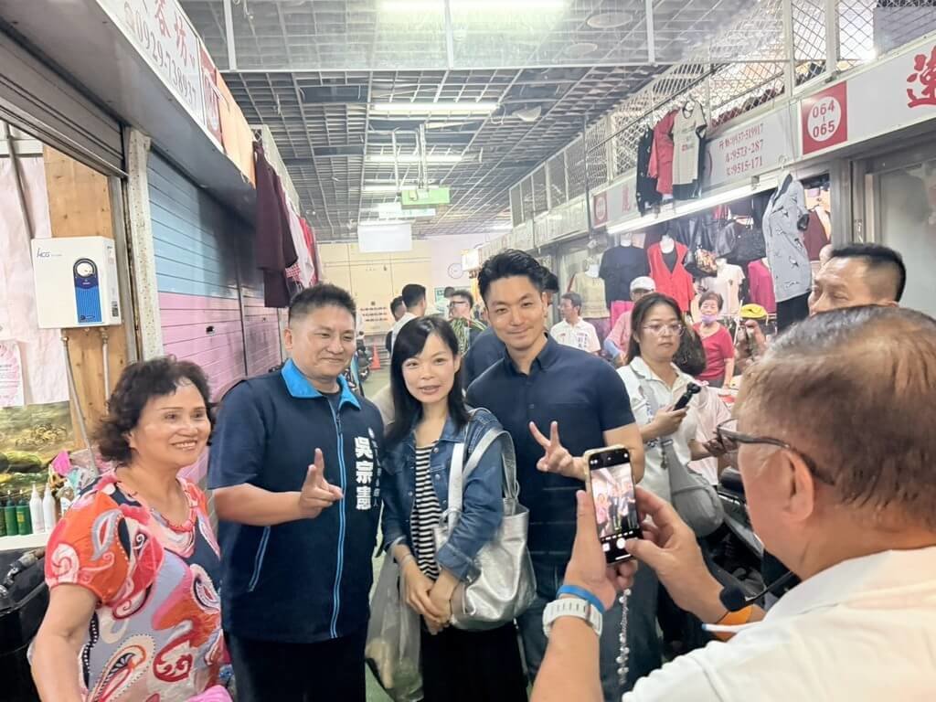 蔣萬安輔選吳宗憲 勞工後援會力挺林國漳