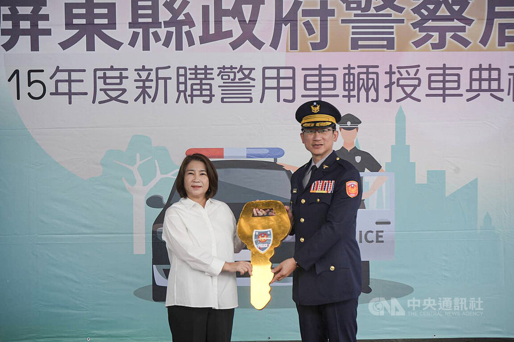 屏東縣新購警用車32輛　警車逾齡比約30%