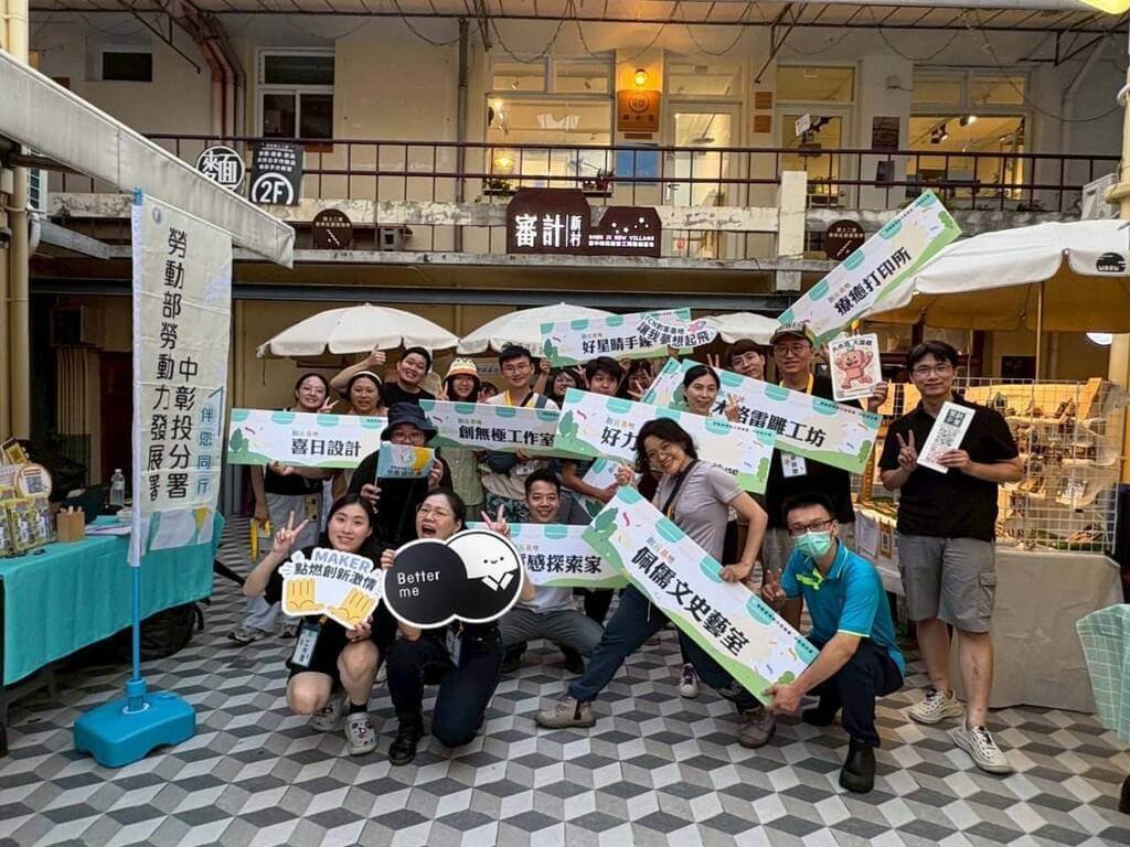 協助青年市集擺攤創業 勞發署中彰投分署推初階工作坊