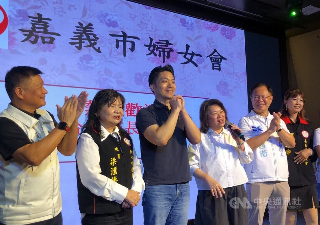 蔣萬安輔選張啓楷 王美惠：持續爭取資源建設嘉義市