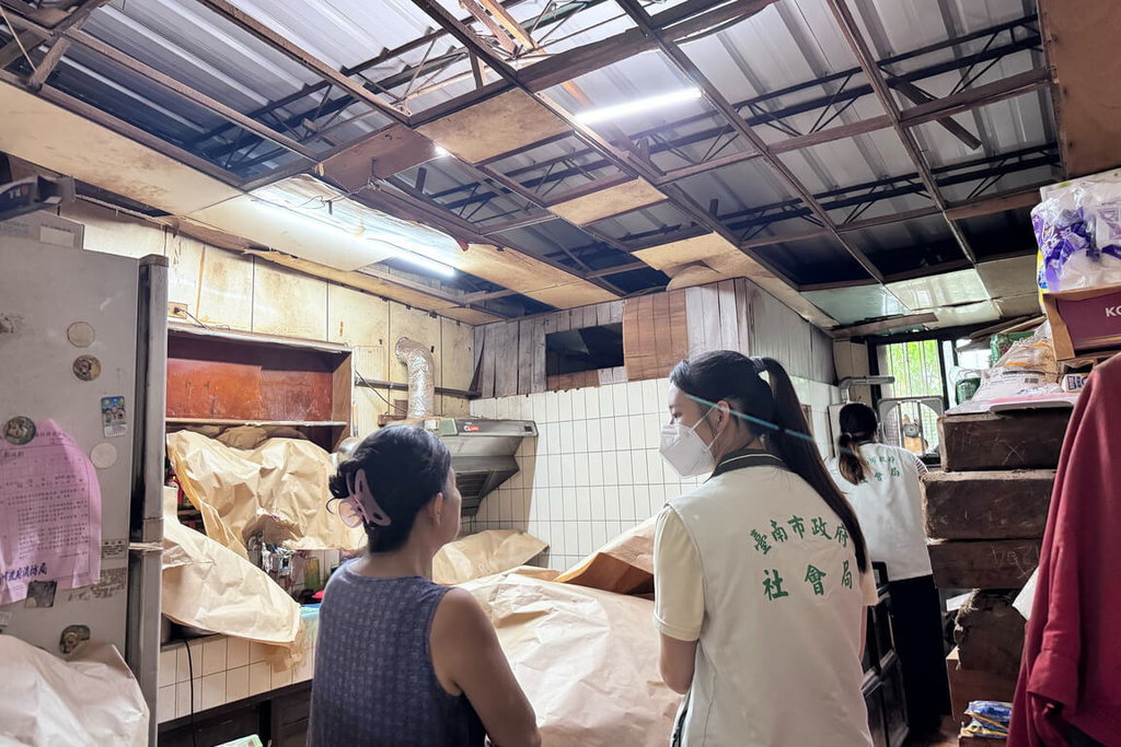台南安南區爆炸案　社工加強受災戶訪查助度難關