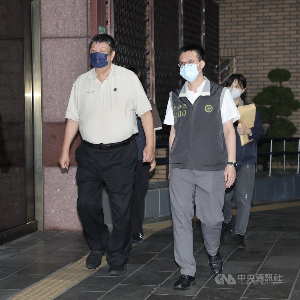 陳雪生涉貪案移送北檢複訊（1）