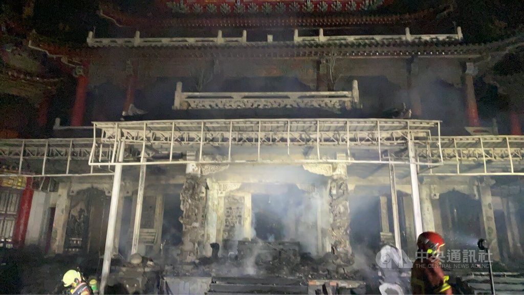 北市指南宮凌霄寶殿火災　所幸無人傷亡