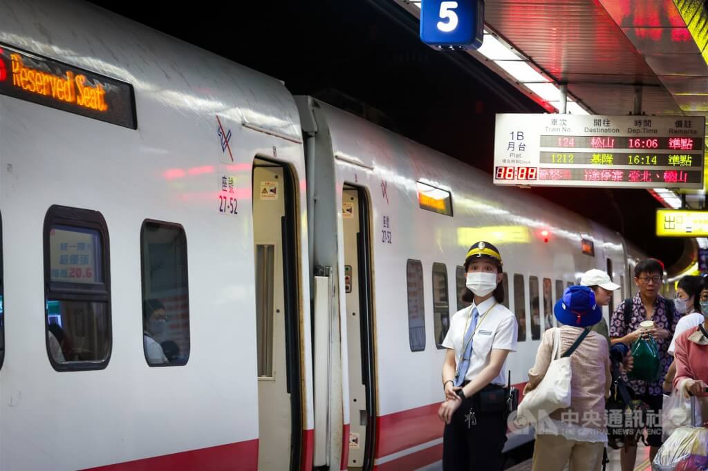 台灣東南部海域規模5.8地震 台鐵部分路段列車慢行