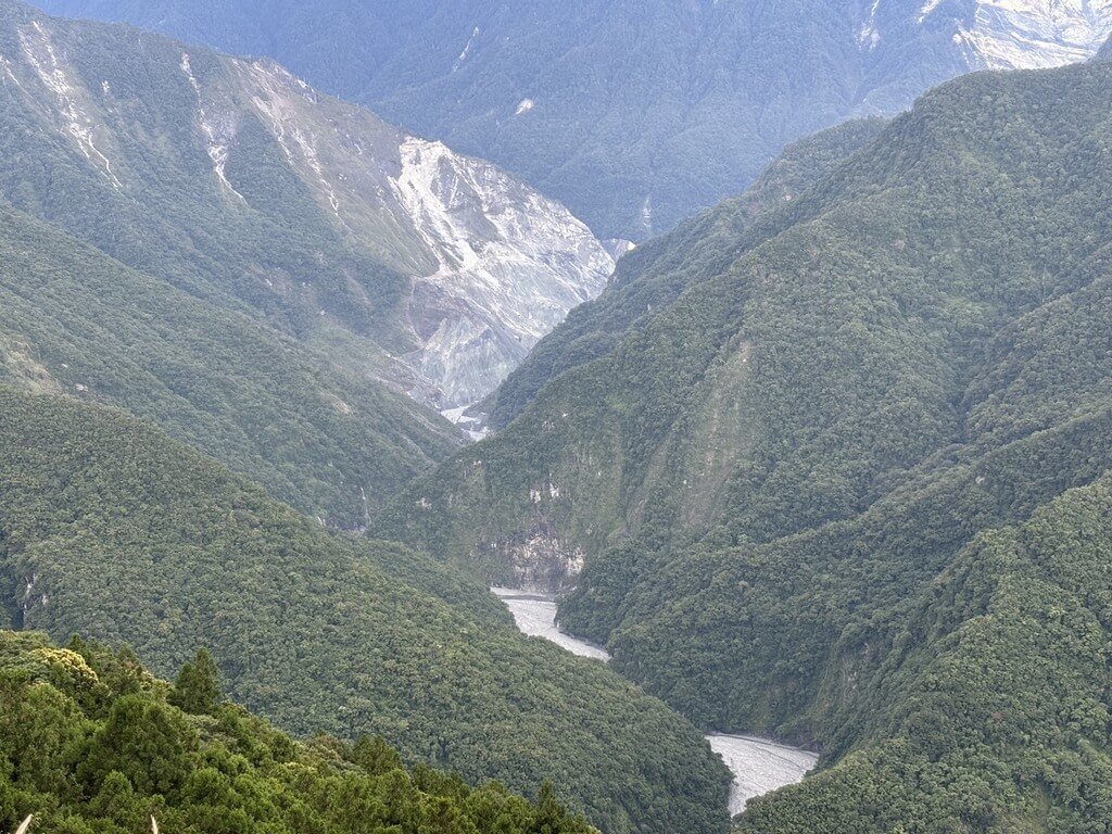 花蓮馬太鞍溪原堰塞湖區已無蓄水