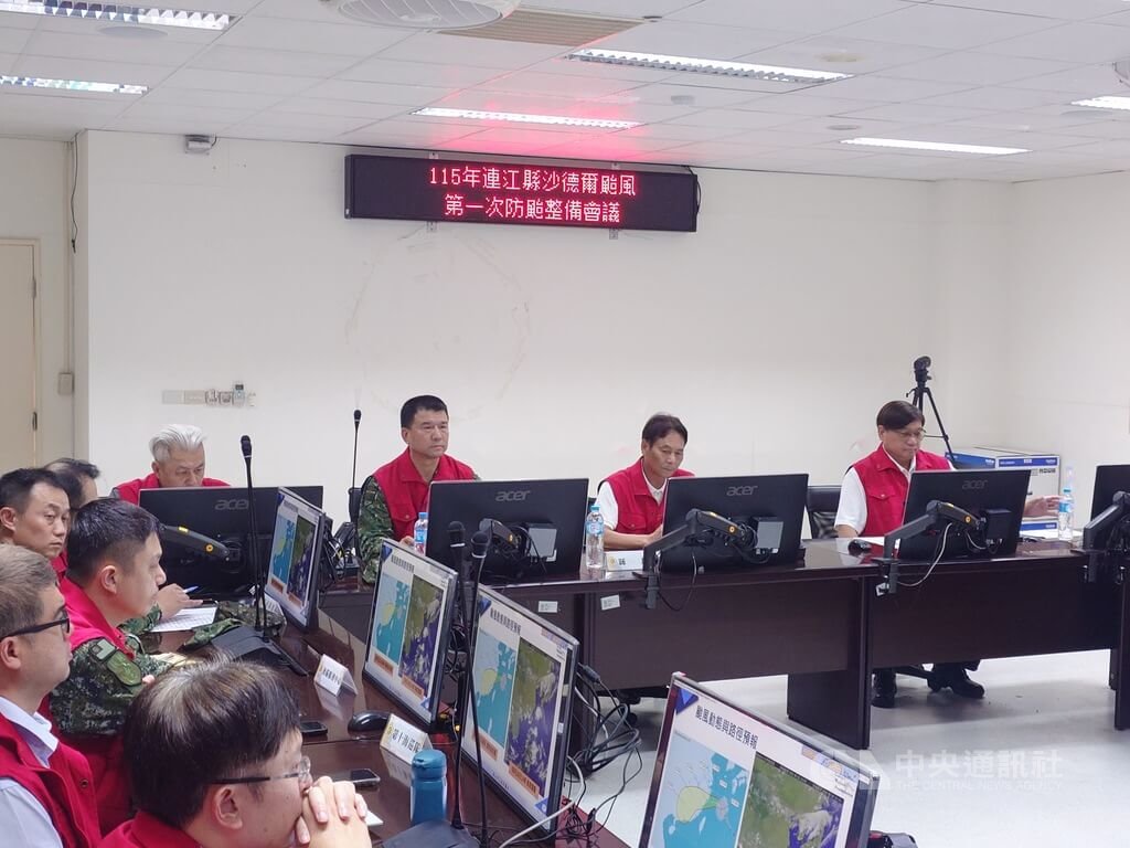颱風沙德爾恐陸警 連江縣長王忠銘：防颱不可鬆懈