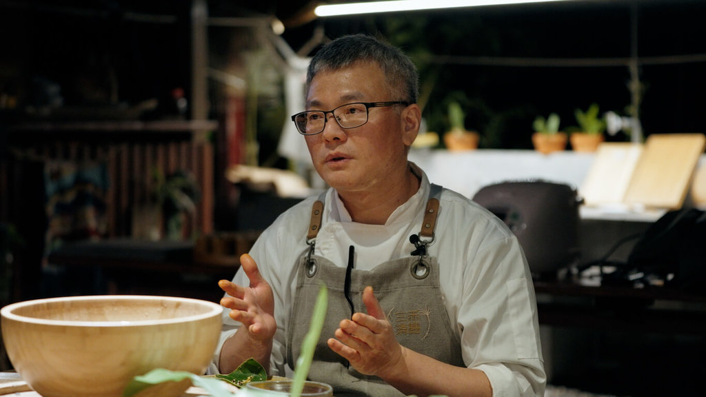 林祺豐挑戰料理台灣穀物「油芒」　笑稱高難度