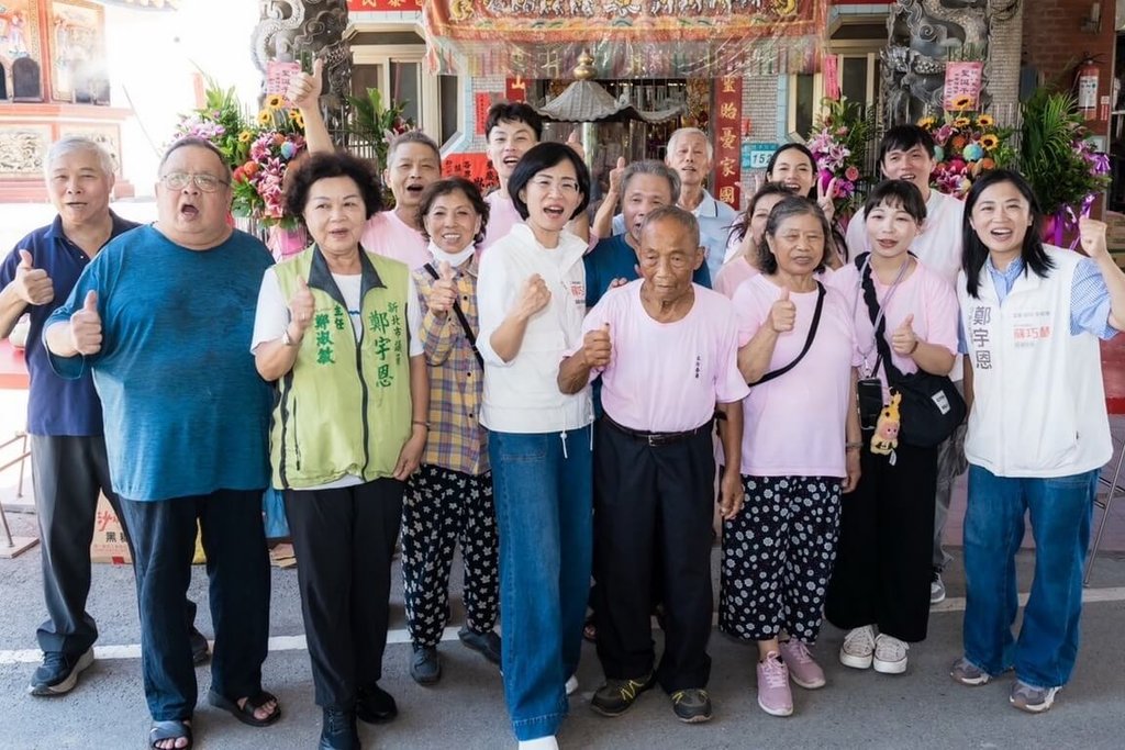 蘇巧慧週末勤跑基層爭取支持